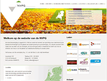Tablet Screenshot of nvpg.nl